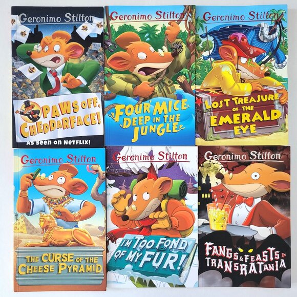 GERONIMO THEA STILTON HEROMICE LOT OF 14 BOOKS MOUSE MYSTERY SERIES SCHOLASTIC - Picture 5 of 13